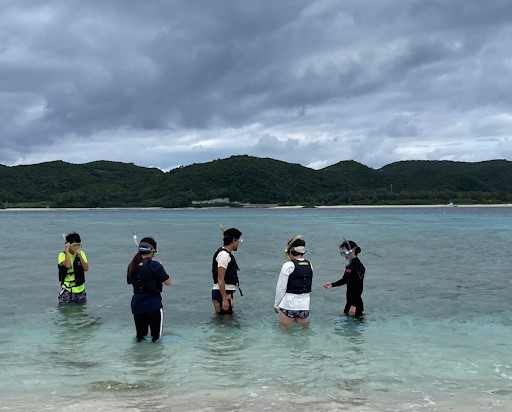 座間味島シュノーケル